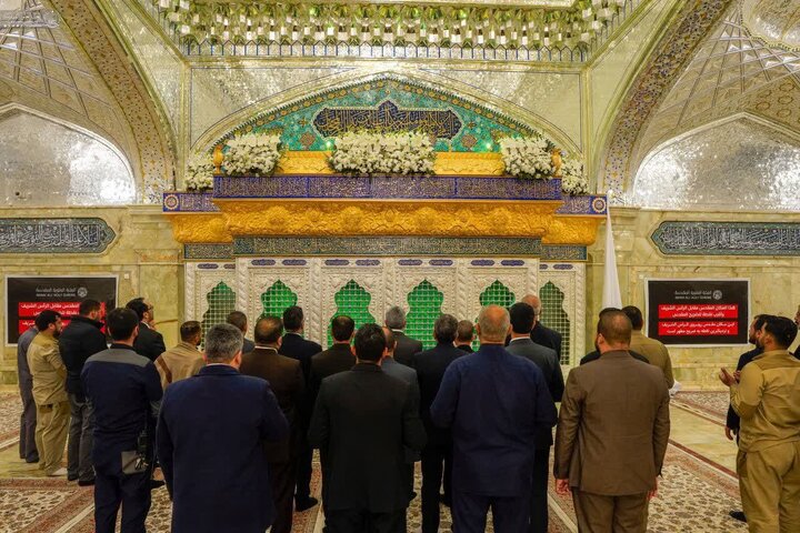 ضریح حرم علوی
