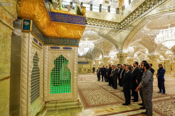 ضریح حرم علوی