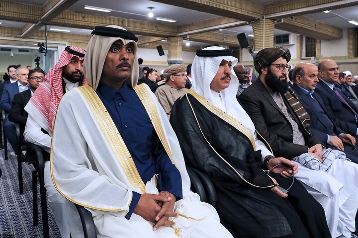 دیدار عیدانه با رهبر انقلاب