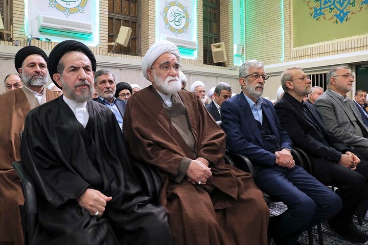 دیدار عیدانه با رهبر انقلاب