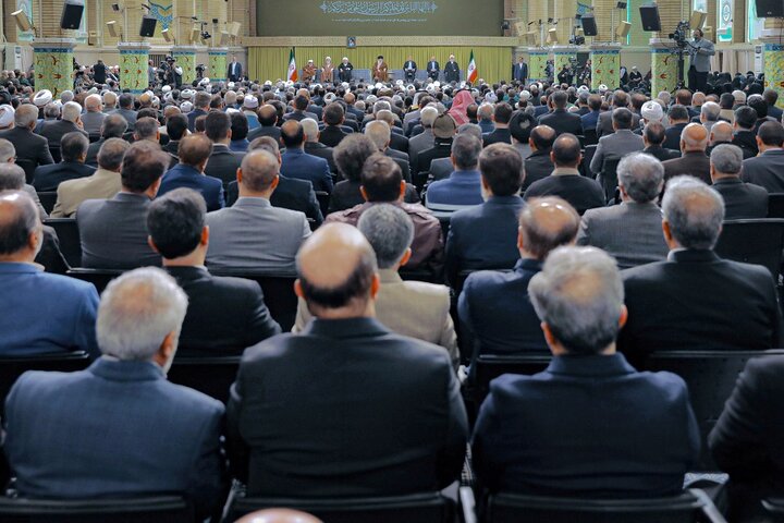 دیدار عیدانه با رهبر انقلاب