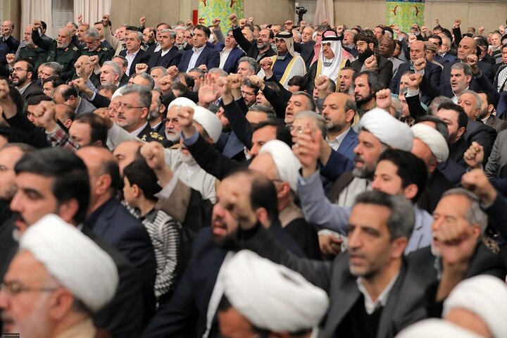 دیدار عیدانه با رهبر انقلاب