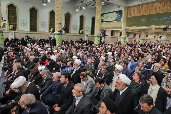 دیدار عیدانه با رهبر انقلاب