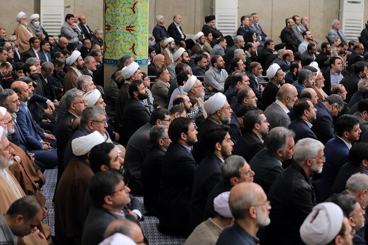 دیدار عیدانه با رهبر انقلاب