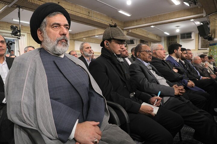 دیدار عیدانه با رهبر انقلاب
