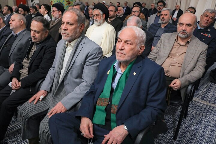 دیدار عیدانه با رهبر انقلاب
