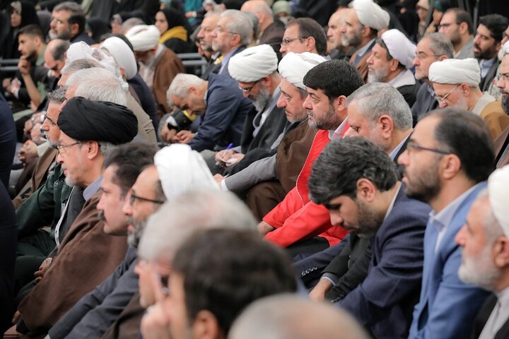 دیدار عیدانه با رهبر انقلاب