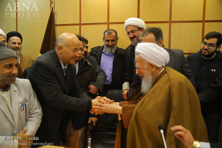 دیدار با آیت الله جوادی آملی