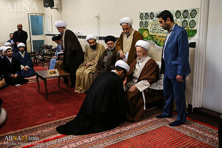 Photos: Turban ceremonies held at offices of Grand Ayatollahs in Qom, Iran