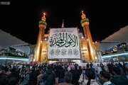 Photos: Amir Al-Mu'minin holy shrine decorated with green banners and wreath on Eids of Sha'ban