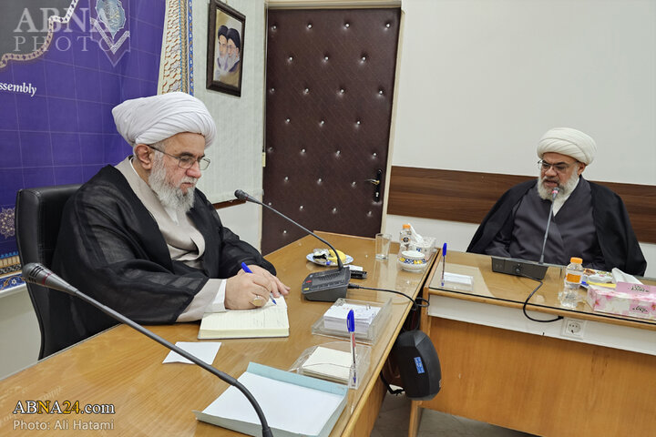 دیدار علمای عراق با آیت الله رمضانی