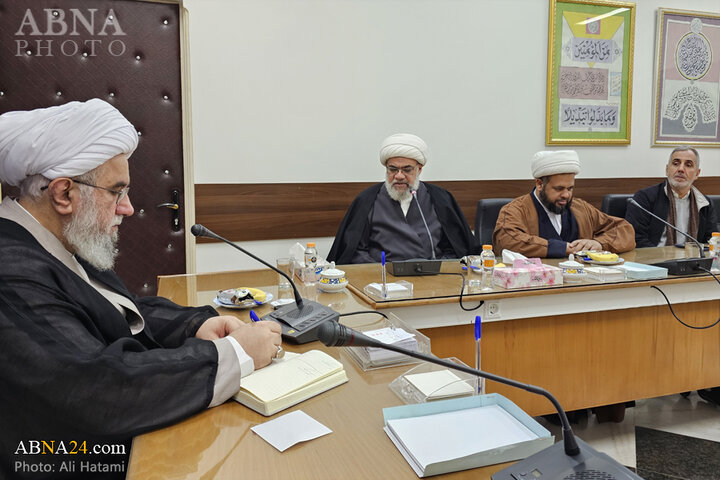 دیدار علمای عراق با آیت الله رمضانی