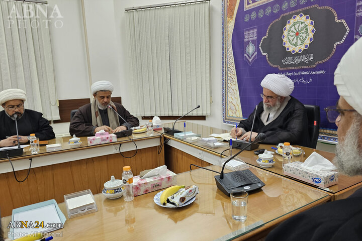 دیدار علمای عراق با آیت الله رمضانی