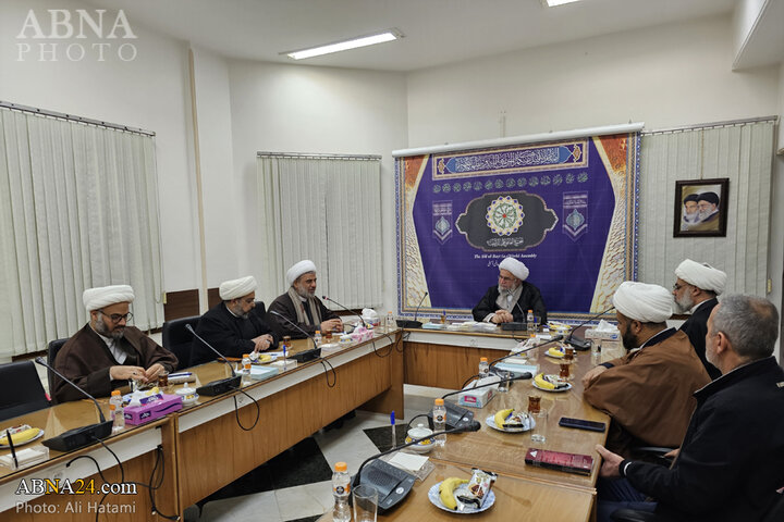 دیدار علمای عراق با آیت الله رمضانی