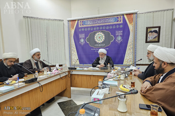 دیدار علمای عراق با آیت الله رمضانی