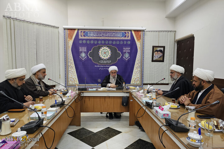 دیدار علمای عراق با آیت الله رمضانی