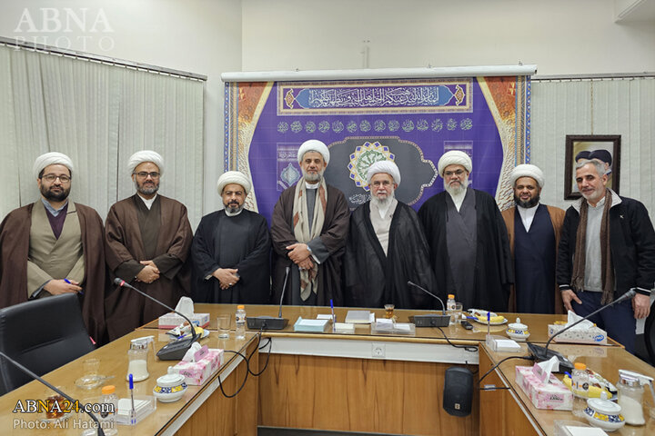 دیدار علمای عراق با آیت الله رمضانی