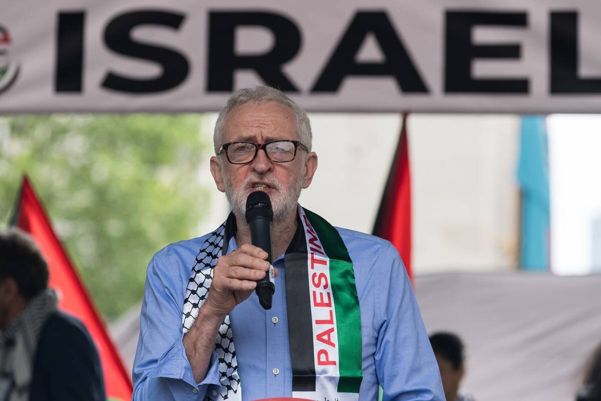 Former UK Labour Party leader Jeremy Corbyn holds Israel, its sponsors accountable for genocide in Palestine