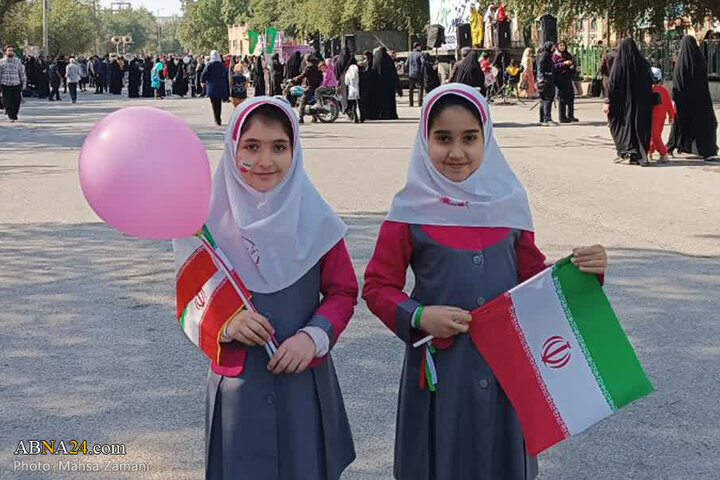 حاشیه های راهپیمایی 22 بهمن دزفول