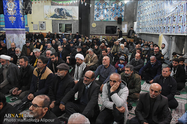 مراسم اجتماع راهپیمایان یوم الله 22 بهمن در سنگر