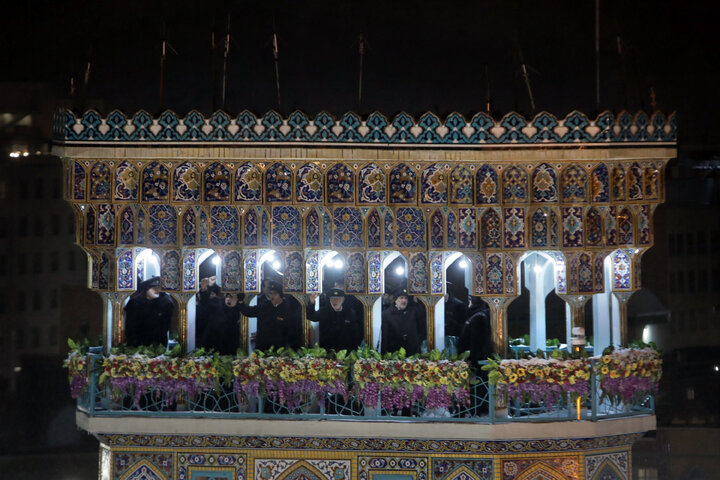 Photos: Chants of Allahu Akbar echoed at Imam Reza shrine