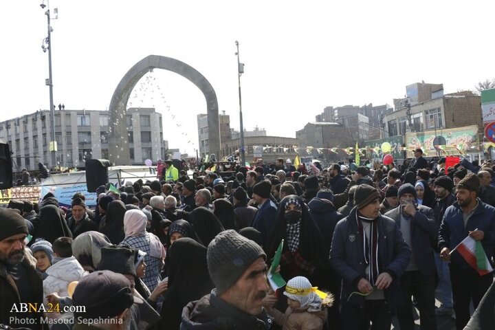Photos: 22 Bahman rally held in Tabriz, Iran