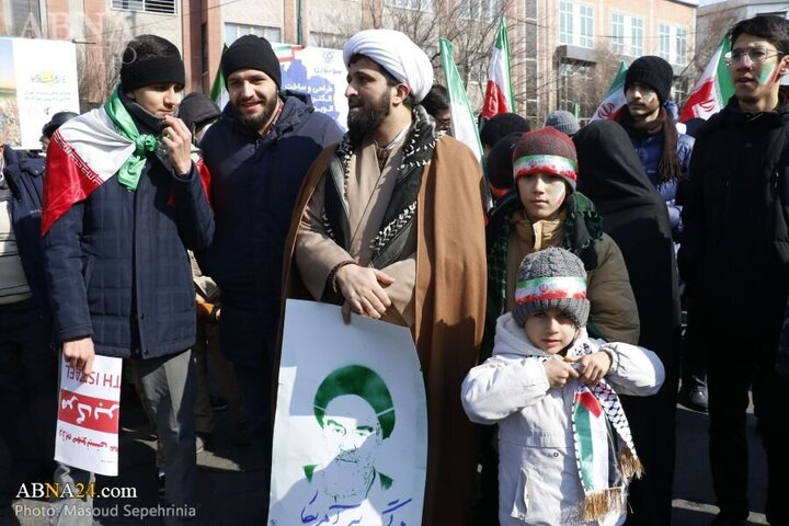 Photos: 22 Bahman rally held in Tabriz, Iran