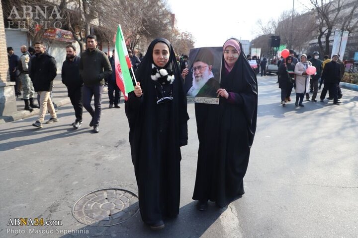 Photos: 22 Bahman rally held in Tabriz, Iran