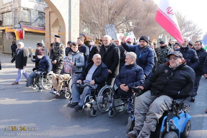 Photos: 22 Bahman rally held in Tabriz, Iran