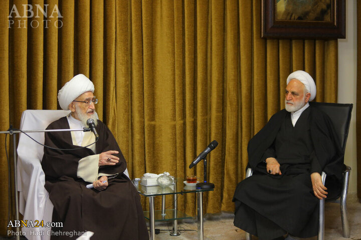 Photos: Iran Judiciary chief meets with Grand Ayatollahs in Qom