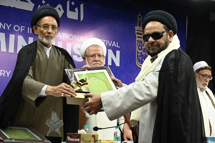 Photos: Closing ceremony of "Ana Min Hussain" International Festival held in New Delhi, India