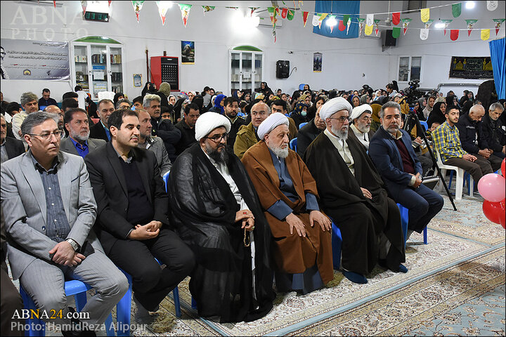 جشن نیمه شعبان در مسجد صاحب الزمان (عج) آستارا