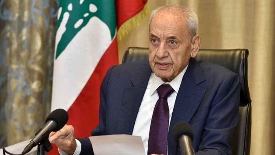 رسالة رئيس مجلس النواب اللبناني بمناسبة وداع القائد الشهيد (رض)