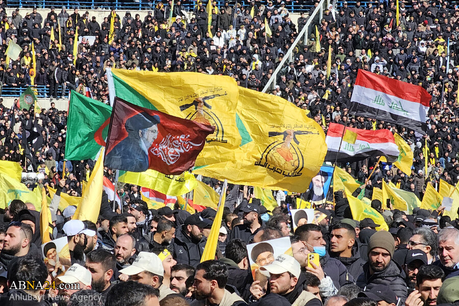 تشییع نمادین پیکر سید حسن نصرالله در پایتخت مغرب برگزار شد