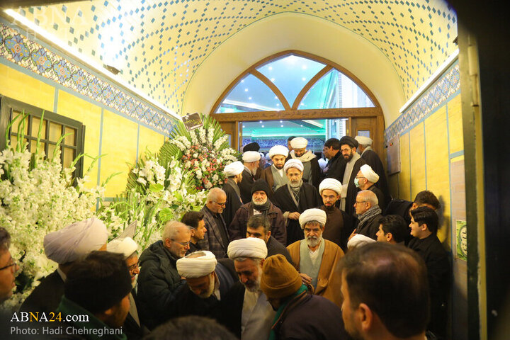 Photos: Memorial ceremony for Ayatollah Nouri Hamedani's brother held in Qom