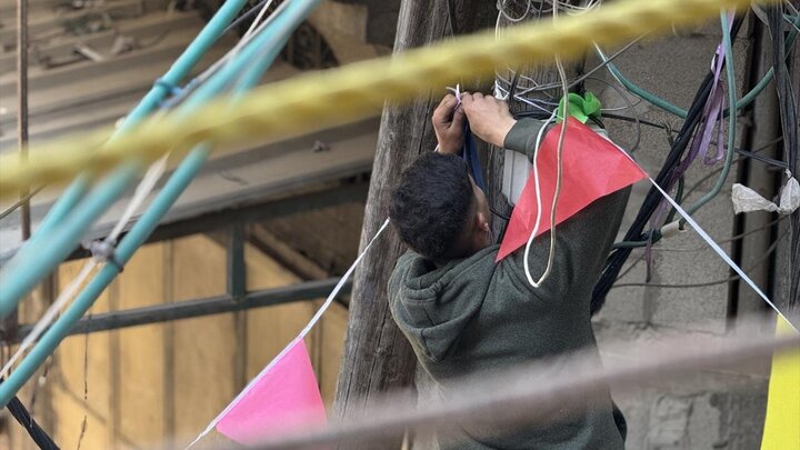 Photos: Cleaning, decorating streets to welcome Ramadan in Khan Yunis