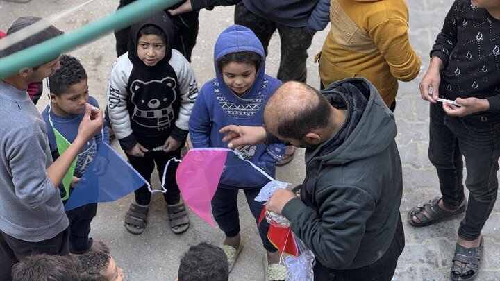 Photos: Cleaning, decorating streets to welcome Ramadan in Khan Yunis