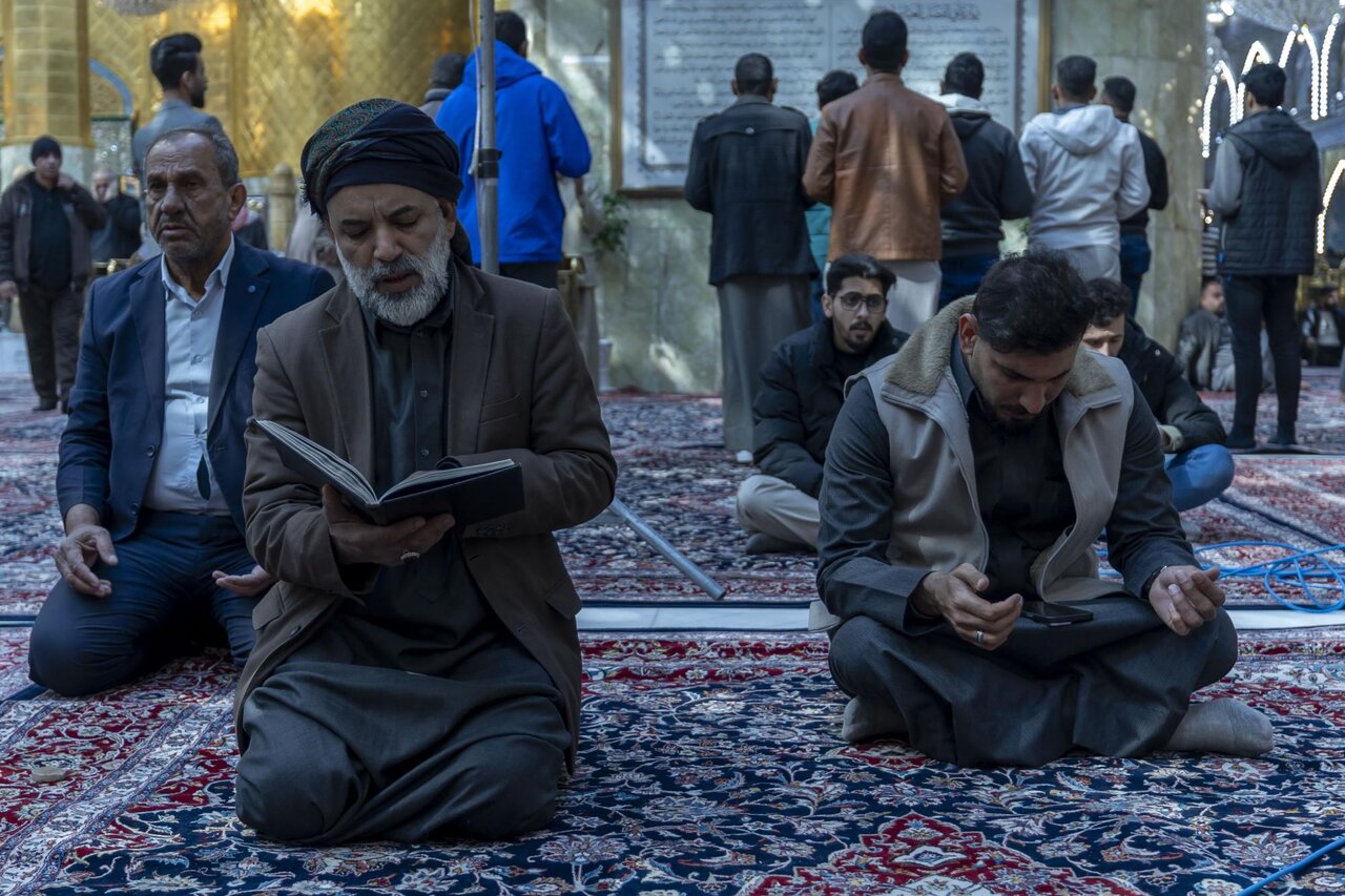 Al-Abbas shrine; Dua Nudba