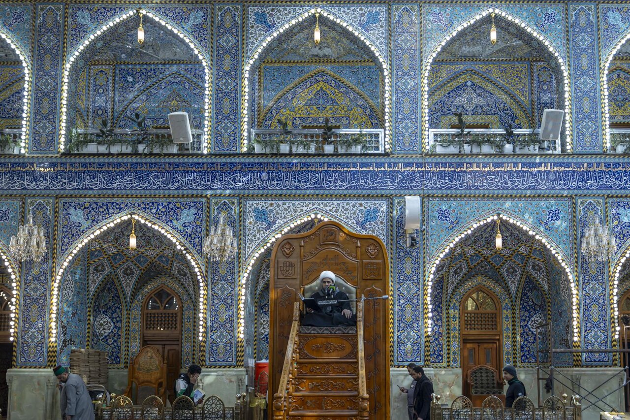 Al-Abbas shrine; Dua Nudba
