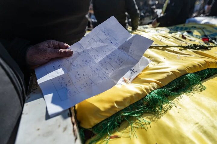 Photos: Funeral ceremony of 95 martyrs in "Aitaroun" in Lebanon