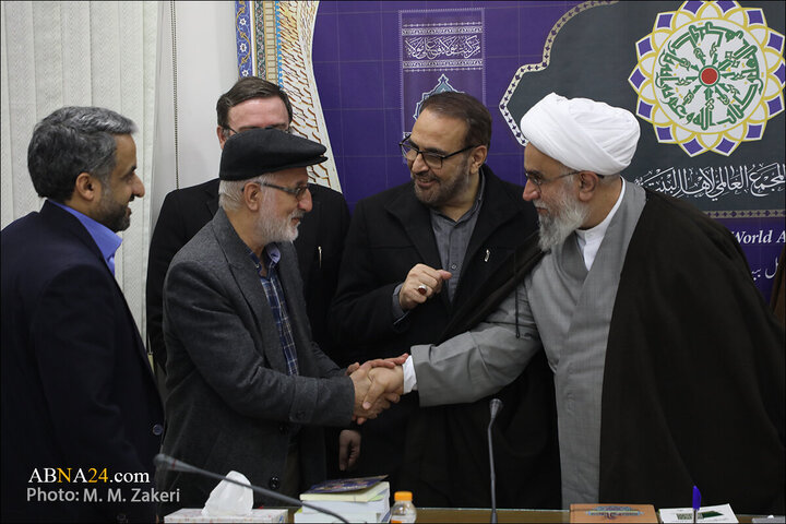 Photos: Managers of Congress of late Allama Bahabadi Yazdi meet with Secretary General of AhlulBayt World Assembly