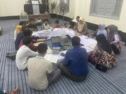 Photos: Reciting holy Quran session during month of Ramadan at Shia Masjid of Mawlamyine city, Myanmar