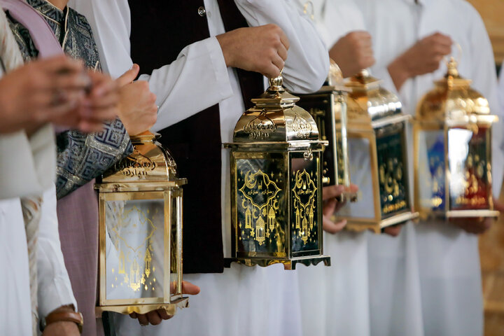 Photos: Traditional ‘Hel Helalak Ya Ramadan’ ceremony underway at Imam Reza shrine