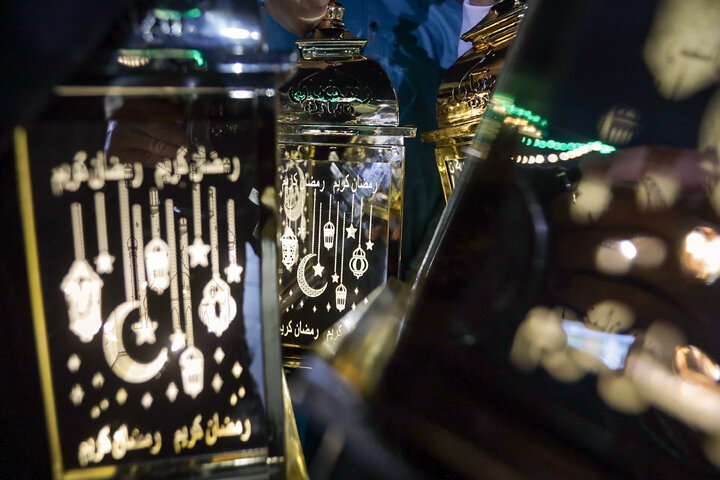 Photos: Traditional ‘Hel Helalak Ya Ramadan’ ceremony underway at Imam Reza shrine