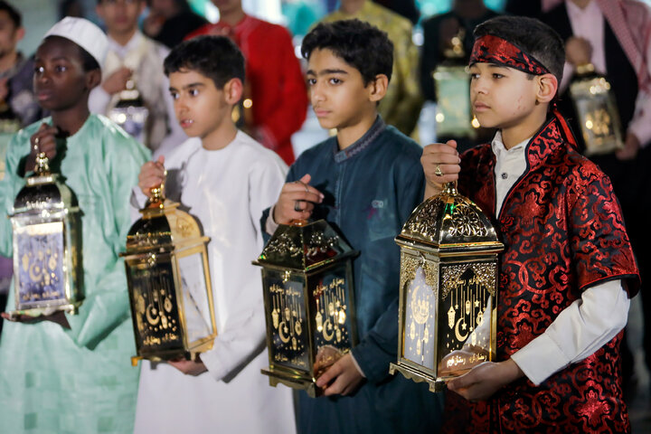 Photos: Traditional ‘Hel Helalak Ya Ramadan’ ceremony underway at Imam Reza shrine
