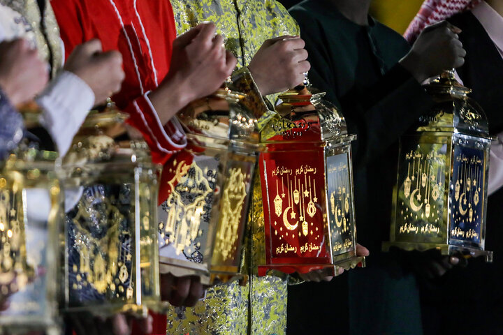 Photos: Traditional ‘Hel Helalak Ya Ramadan’ ceremony underway at Imam Reza shrine