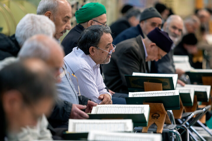 Photos: Quranic recitation gathering at Imam Reza Shrine in Ramadan