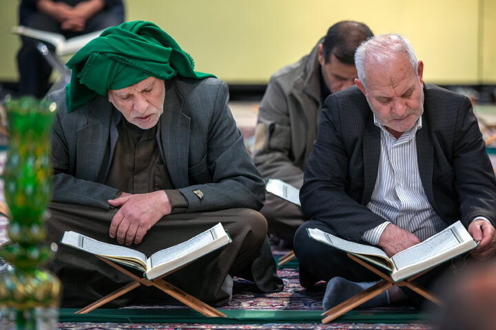 Photos: Quranic recitation gathering at Imam Reza Shrine in Ramadan
