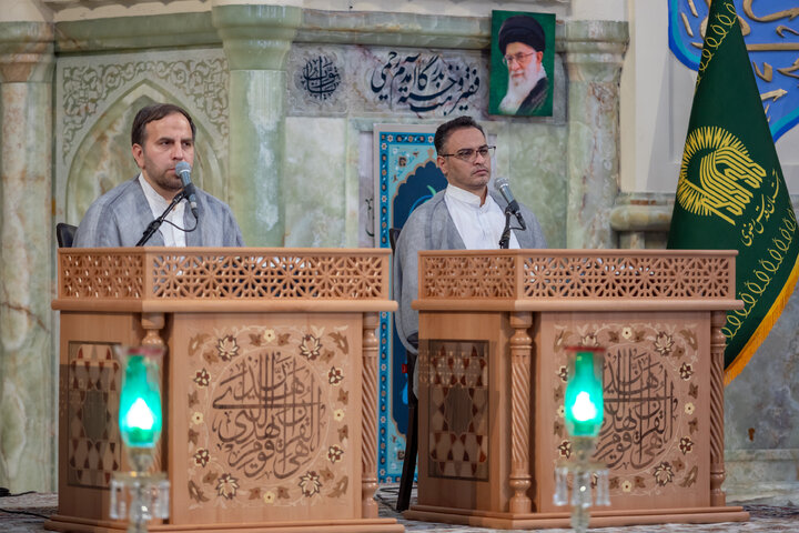 Photos: Quranic recitation gathering at Imam Reza Shrine in Ramadan