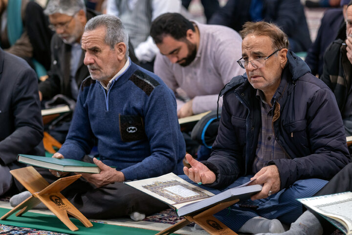 Photos: Quranic recitation gathering at Imam Reza Shrine in Ramadan